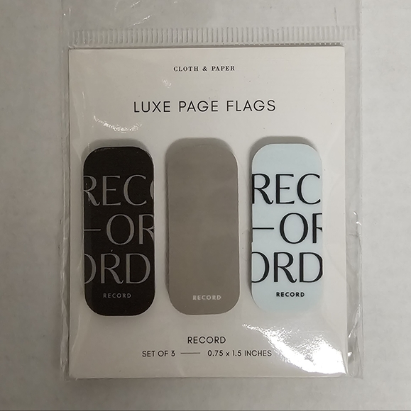 Cloth and Paper 6 sets Arrow Flags, 1 Luxe Tab, 2 Mini Lifestyle Stickers 60 - Picture 5 of 16